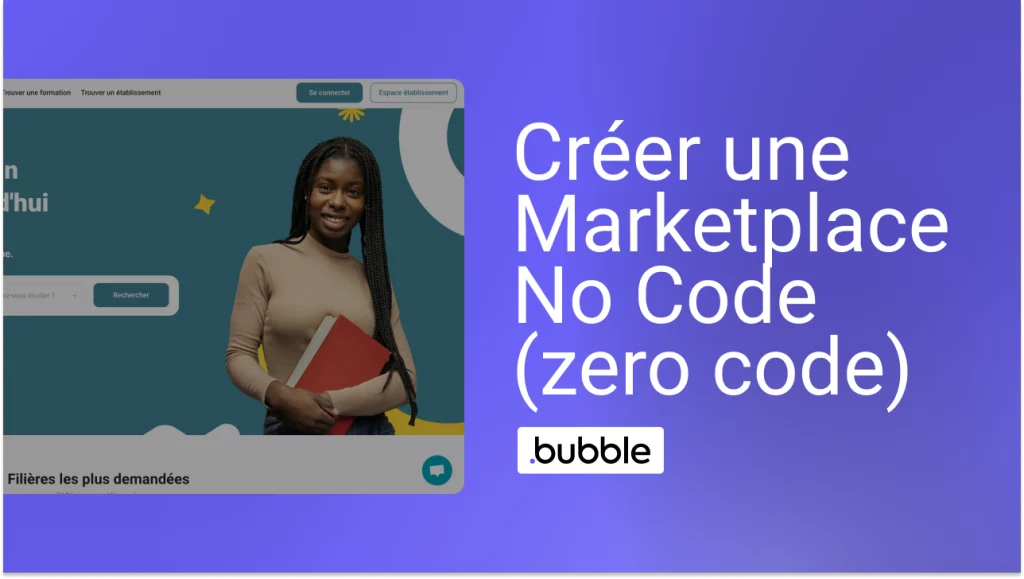 Création marketplace no code - Agence Webfresk